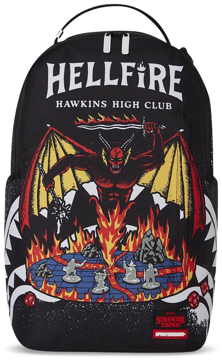 Sprayground Stranger Things Hellfire Backpack Multicolor