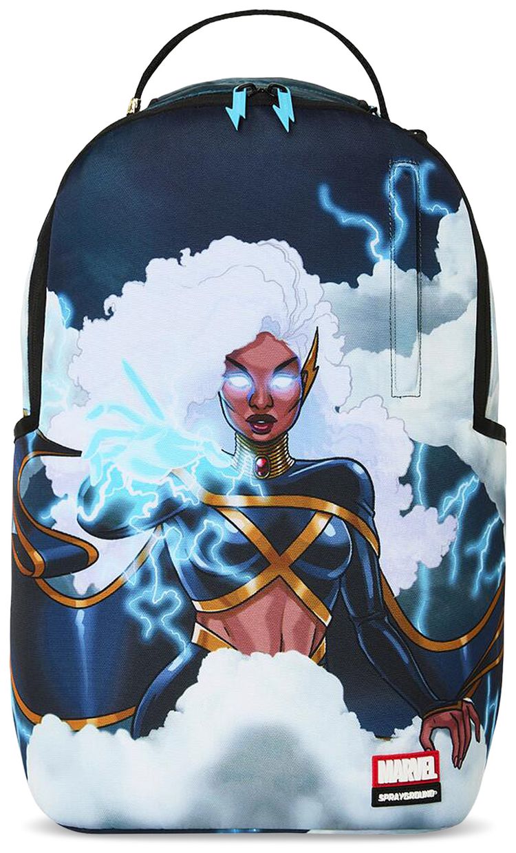 Sprayground Storm Official Collab   Summon The Lightning Backpack Multicolor