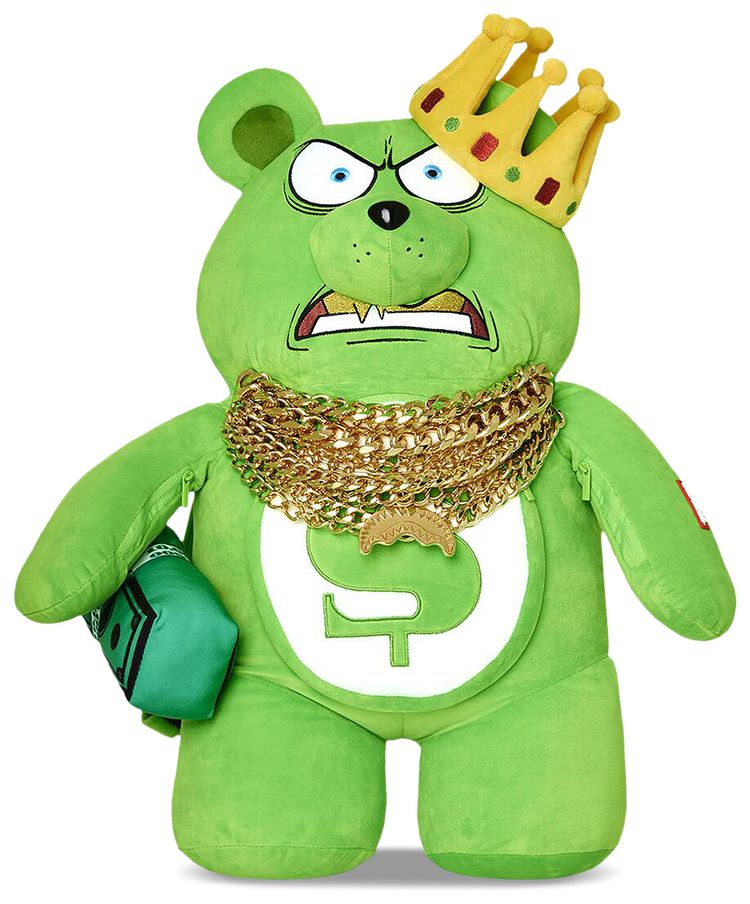Sprayground Money Bear 12 Chainz Backpack Multicolor
