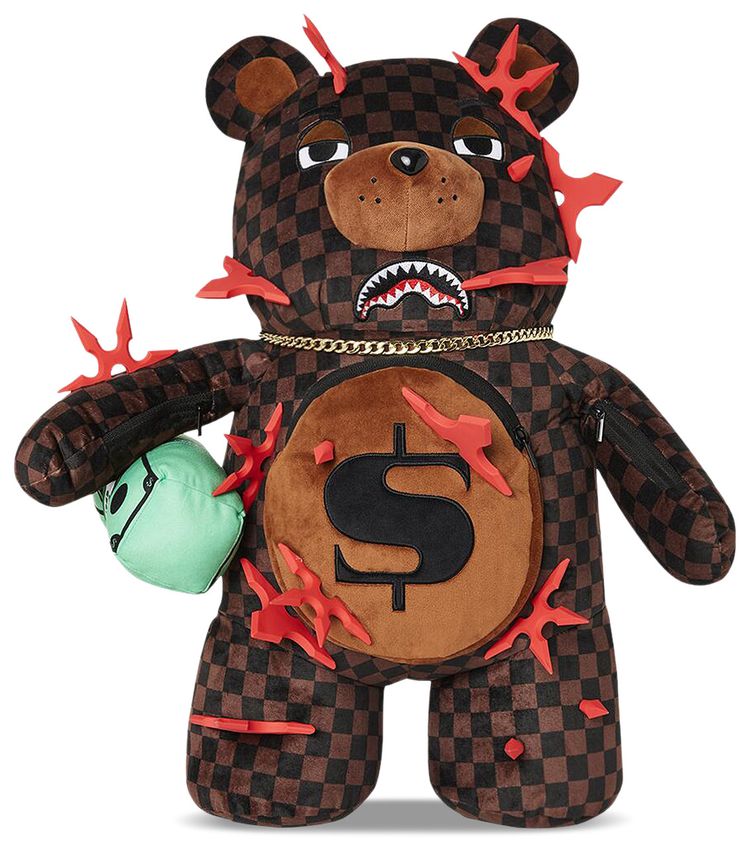 Sprayground Ouch Whatever Moneybear Backpack Multicolor