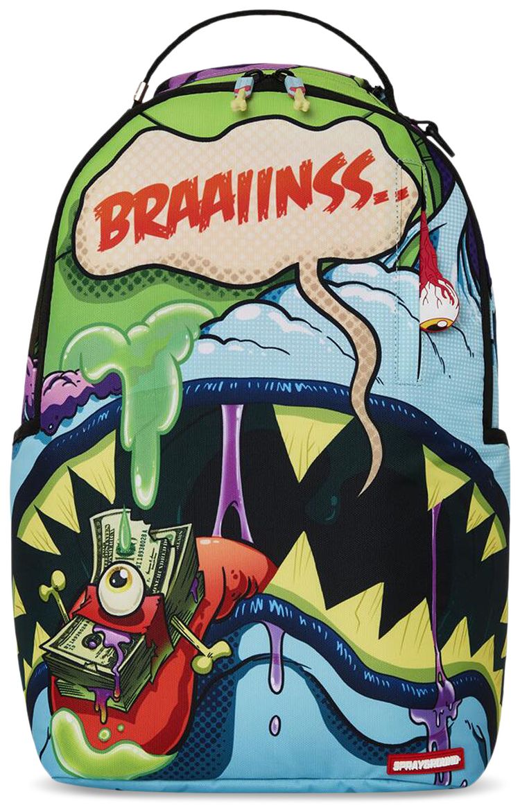 Sprayground Money Braaiinnss Backpack Multicolor