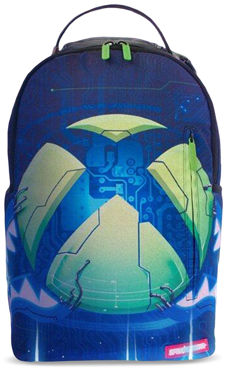 Sprayground Xbox Shark Digital Sphere Backpack Multicolor
