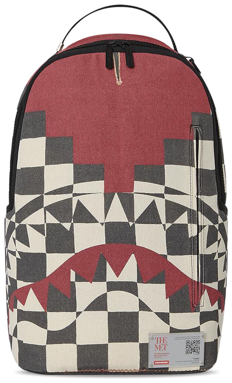 Sprayground The Met Inca Checkerboard Backpack Multicolor