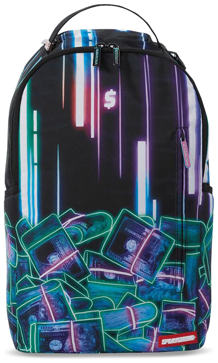 Sprayground Crypto Stacks Backpack Multicolor