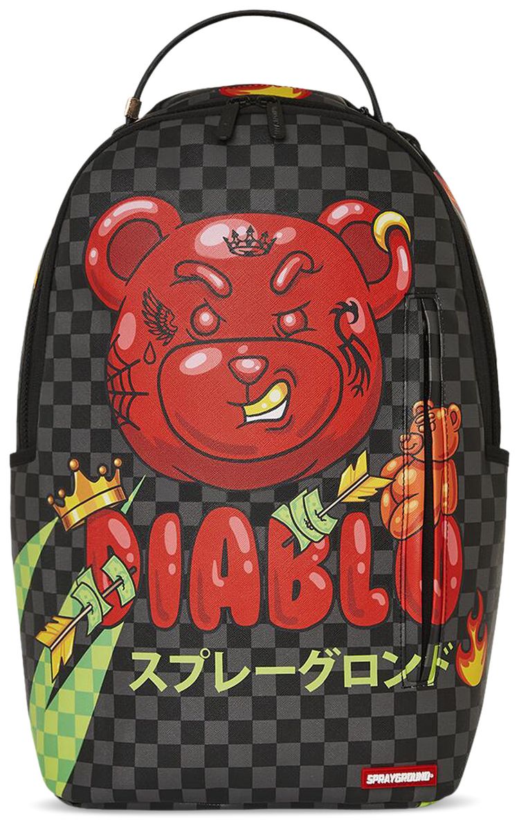 Sprayground Wtf Diablo Backpack Multicolor