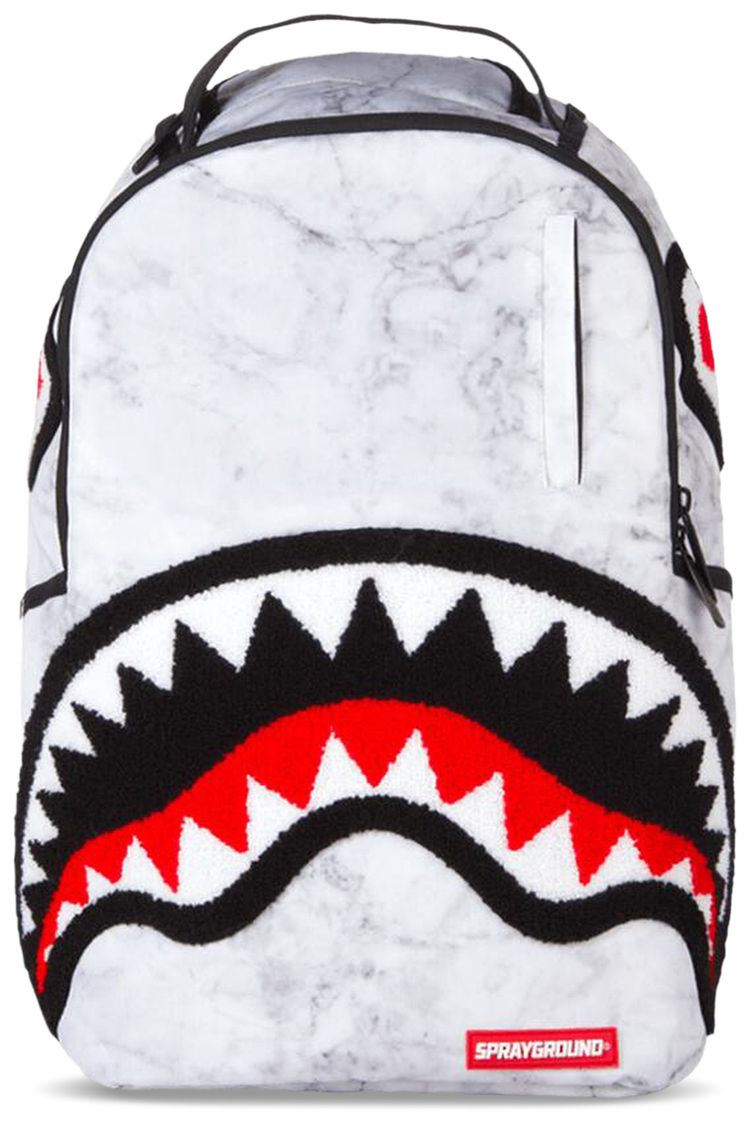 Sprayground White Marble Backpack Multicolor
