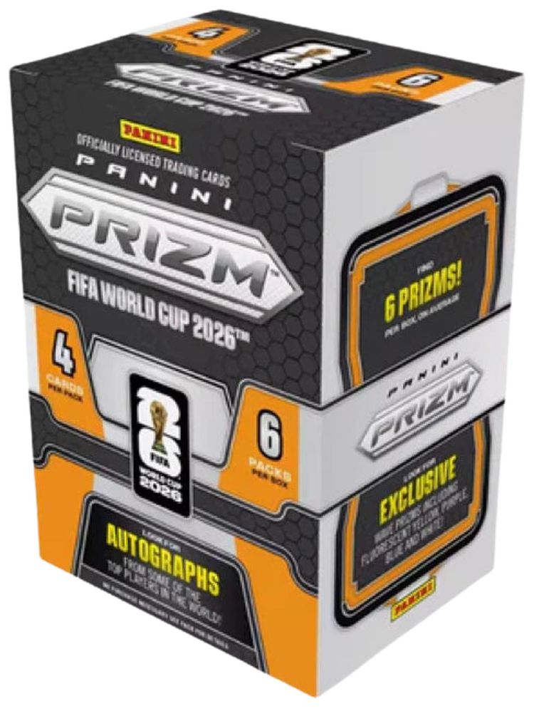 2026 Panini Prizm World Cup Soccer Blaster Box Orange Parallels
