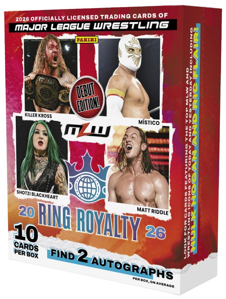 2026 Panini Ring Royalty MLW Trading Card Hobby Box