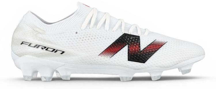 New Balance Furon v9 Pro FG Core White Black Red