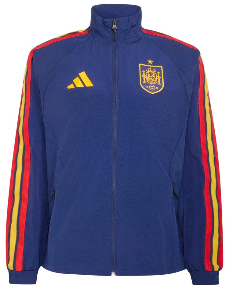 Adidas Spain Home Anthem Jacket Dark Blue