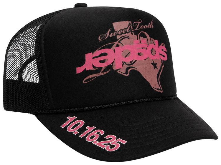 Sp5der Rodeo Texas Trucker Black