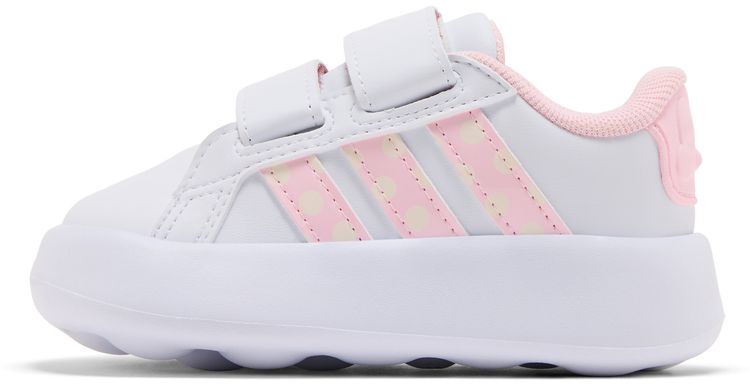 Disney x adidas Grand Court I Minnie Mouse   Pink Polka Dots