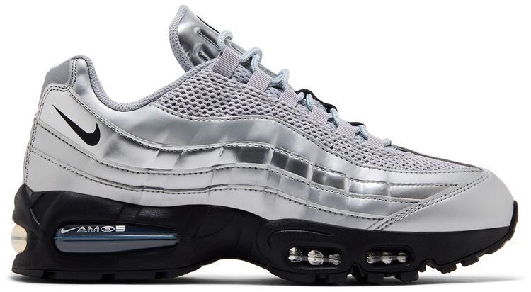 Nike Air Max 95 SE Big Bubble Total 90 Metallic Silver