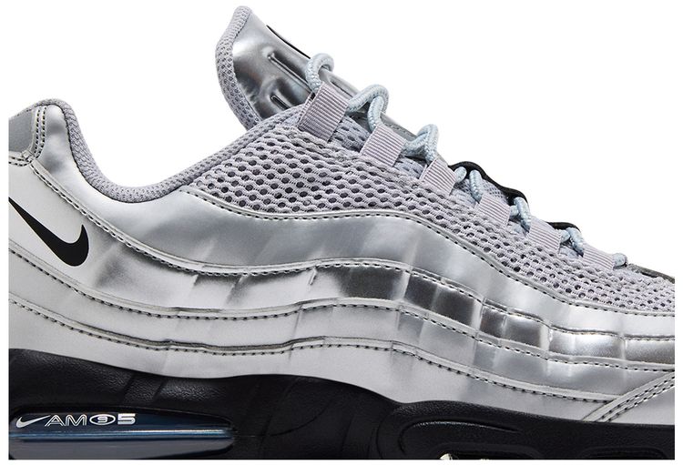 Nike Air Max 95 SE Big Bubble Total 90 Metallic Silver