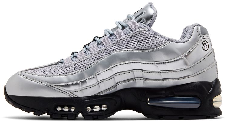 Nike Air Max 95 SE Big Bubble Total 90 Metallic Silver