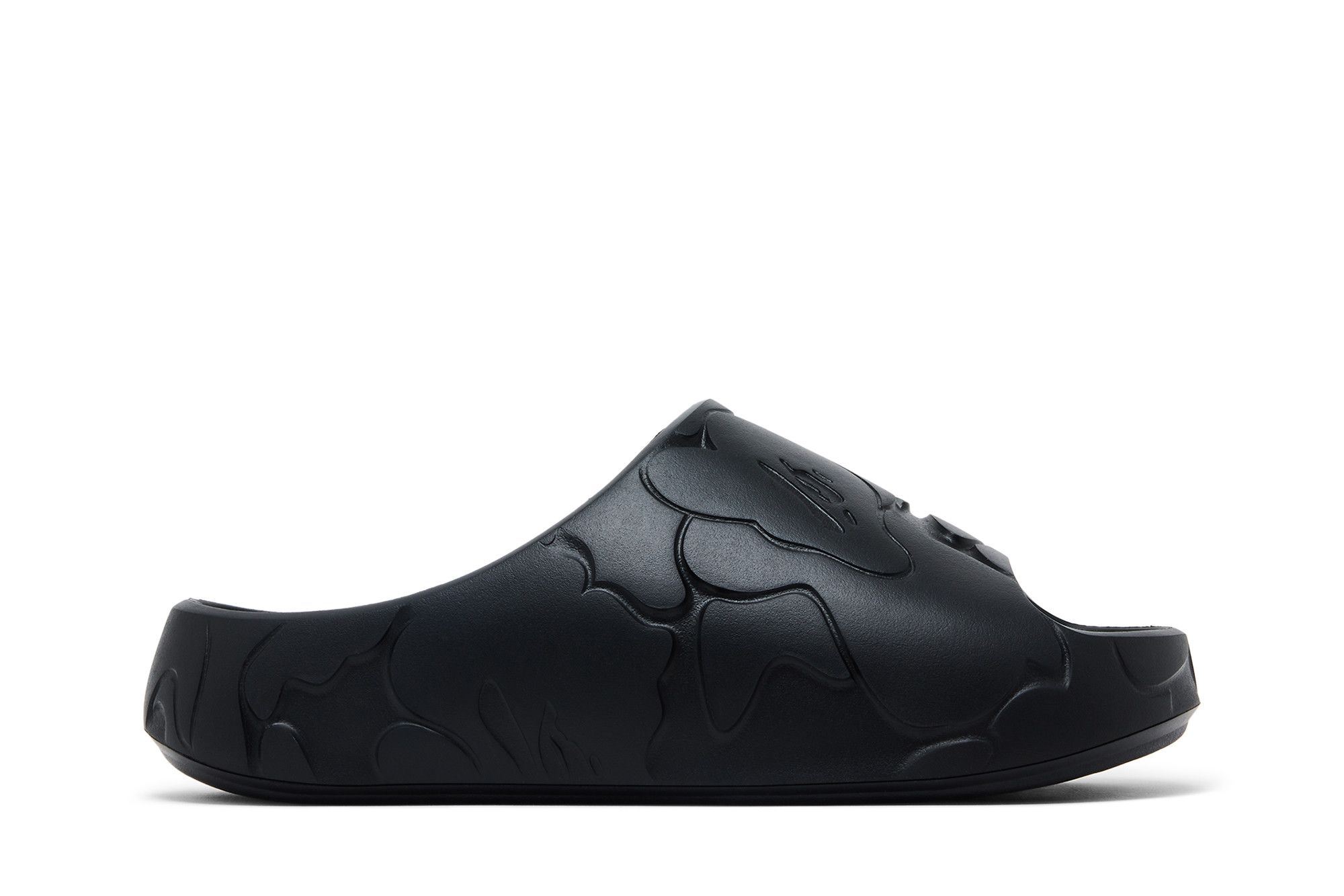 Buy BAPE A Bathing Ape Slide #1 'Black Solid Camo' - 1M30191323