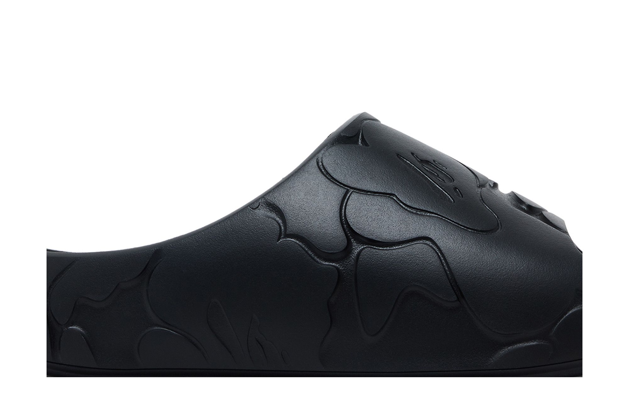 Buy BAPE A Bathing Ape Slide #1 'Black Solid Camo' - 1M30191323