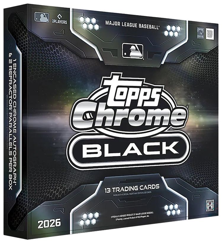 2026 Topps Chrome Black Basketball Hobby Box