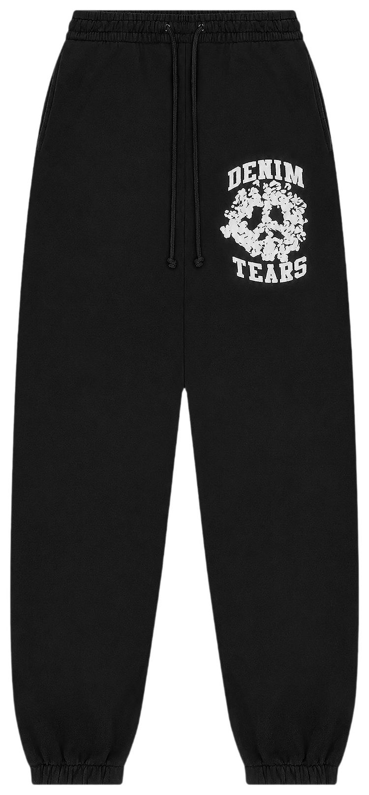 Denim Tears University Sweatpants BlackWhite