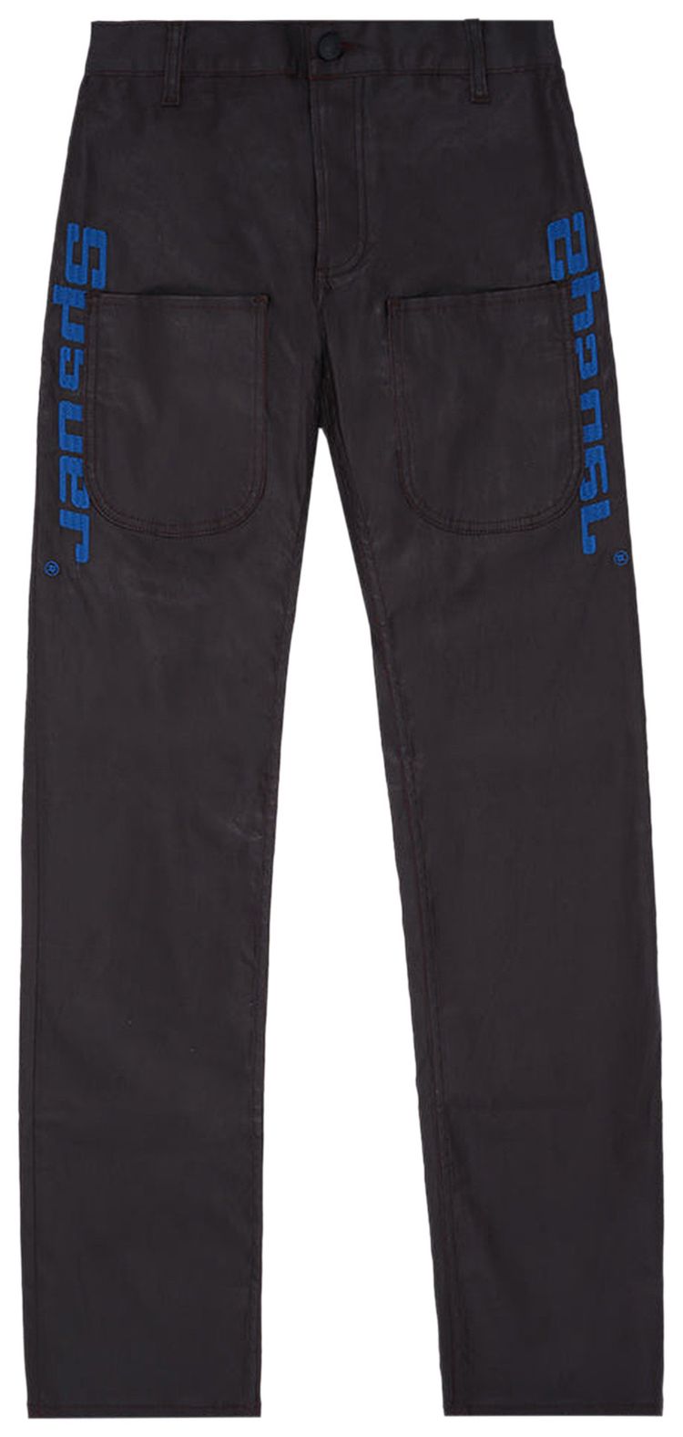 Sp5der Coated Front Pocket Jean Brown