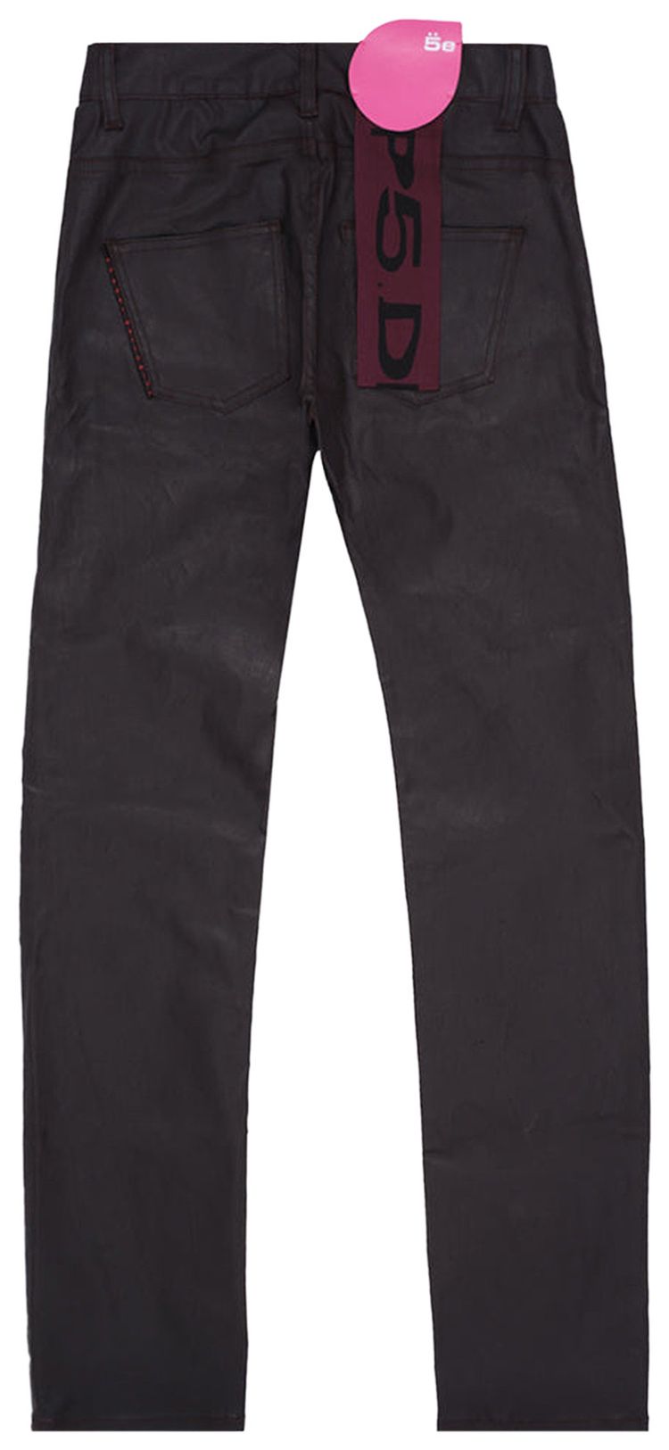 Sp5der Coated Front Pocket Jean Brown