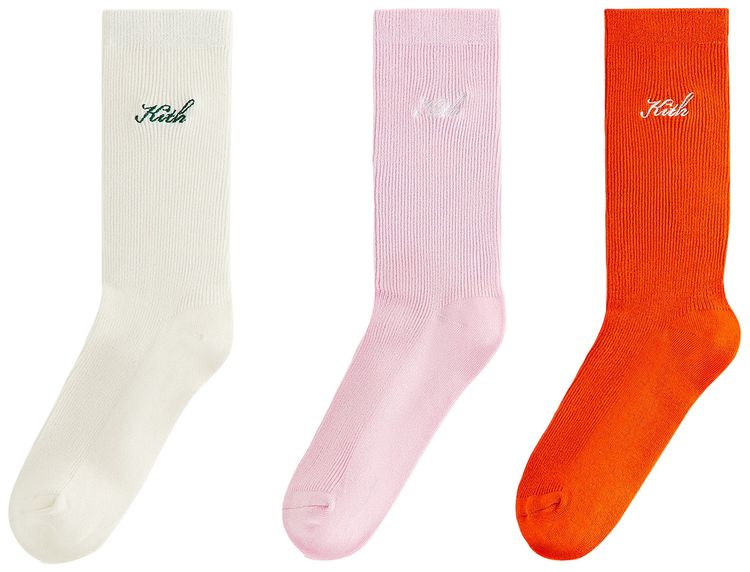 Kith Women 3 Pack Lightweight Modal Socks Multi