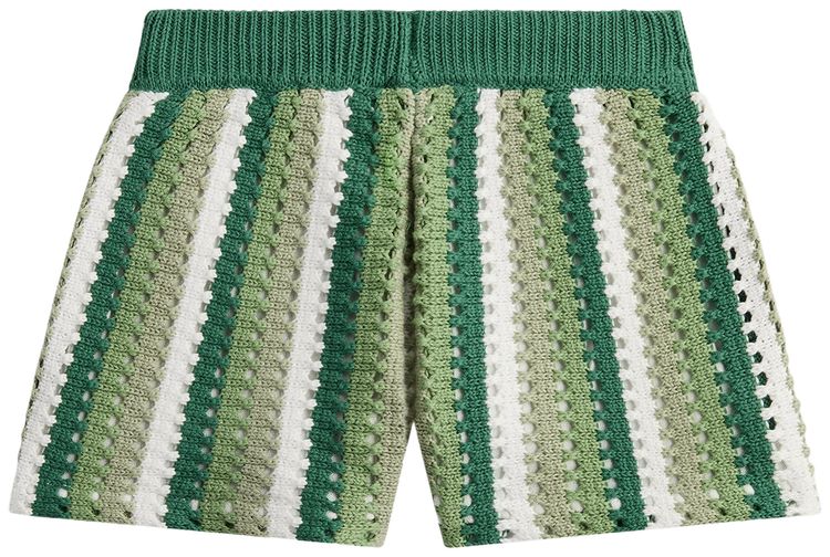 Kith Open Knit Camp Short Sage