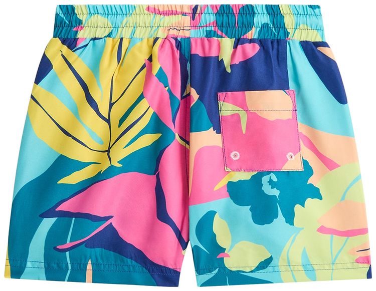 Kith Abstract Tropical Kai Swim Trunk Multi