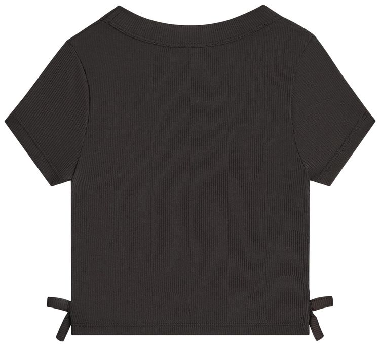 Kith Mulberry Ruched Rib Tee Black