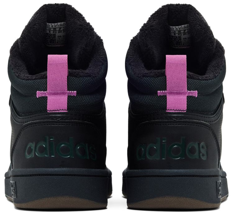 adidas Hoops 30 Mid Winter Black Shadow Green Gum