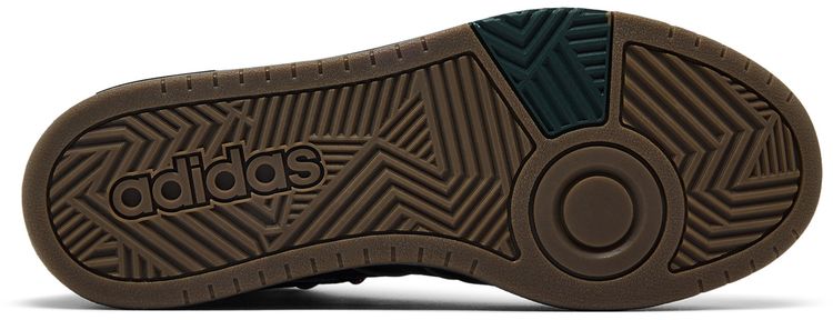 adidas Hoops 30 Mid Winter Black Shadow Green Gum