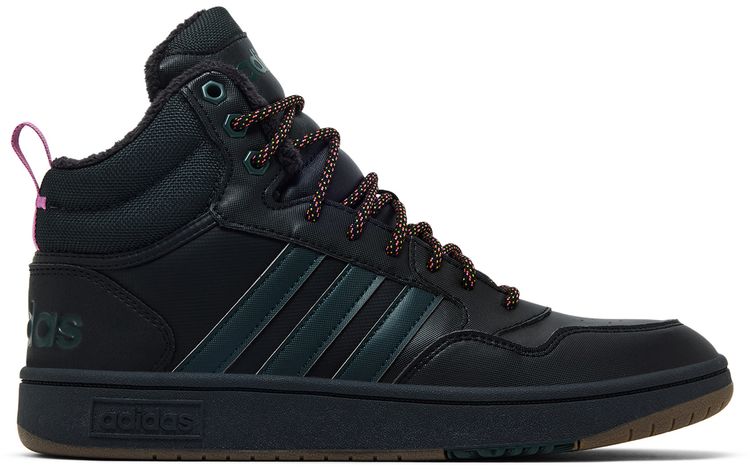 adidas Hoops 30 Mid Winter Black Shadow Green Gum