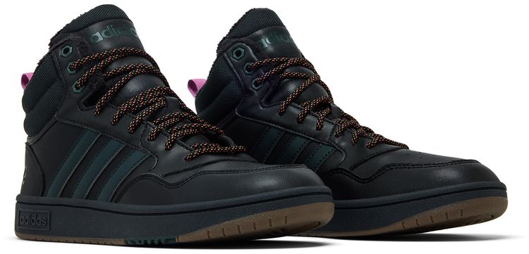 adidas Hoops 30 Mid Winter Black Shadow Green Gum