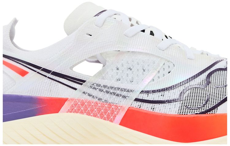 Saucony Endorphin Elite White ViZiRed