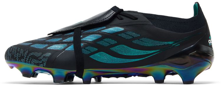 adidas Predator Elite Foldover Tongue FG Black Equipment Green