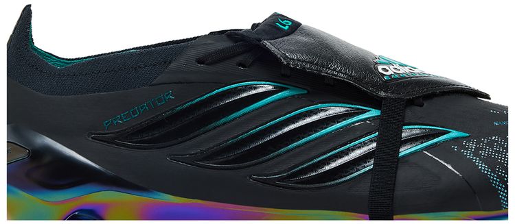 adidas Predator Elite Foldover Tongue FG Black Equipment Green