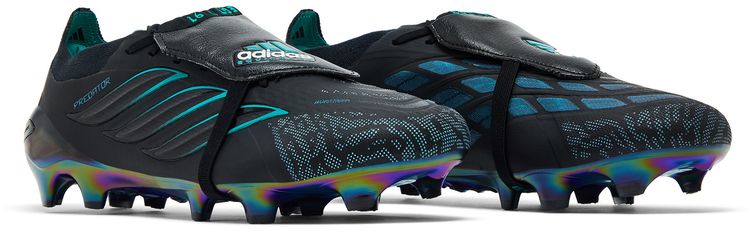 adidas Predator Elite Foldover Tongue FG Black Equipment Green