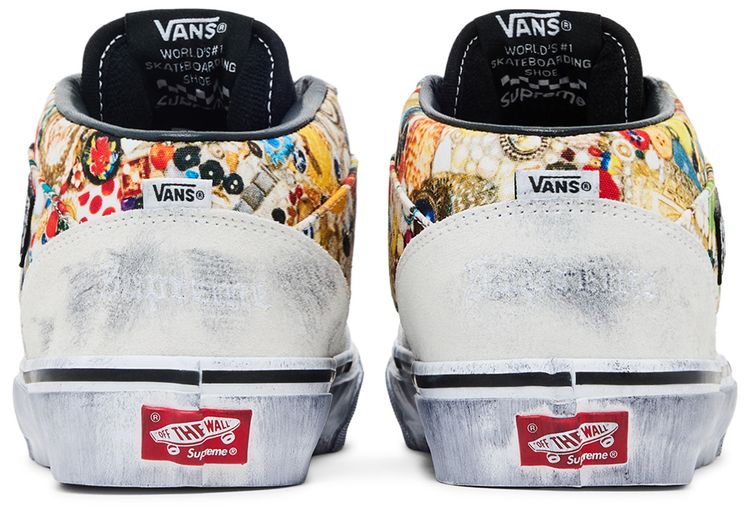 Supreme x Mike Kelley x Vans Half Cab White