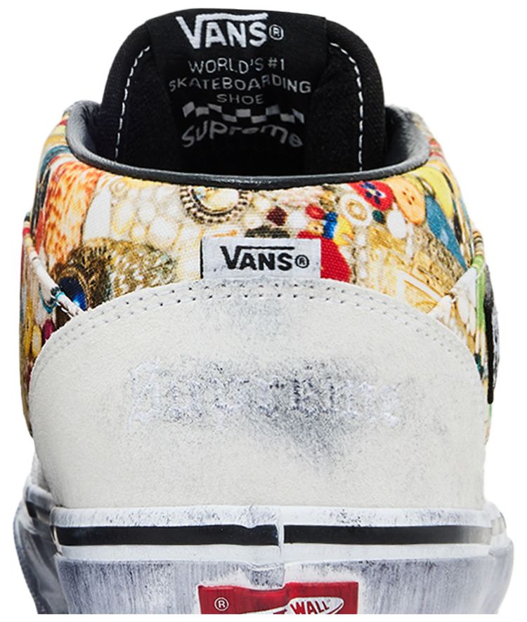 Supreme x Mike Kelley x Vans Half Cab White