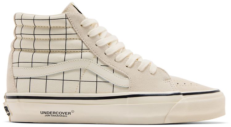 Undercover x Vans Sk8 Hi White Black
