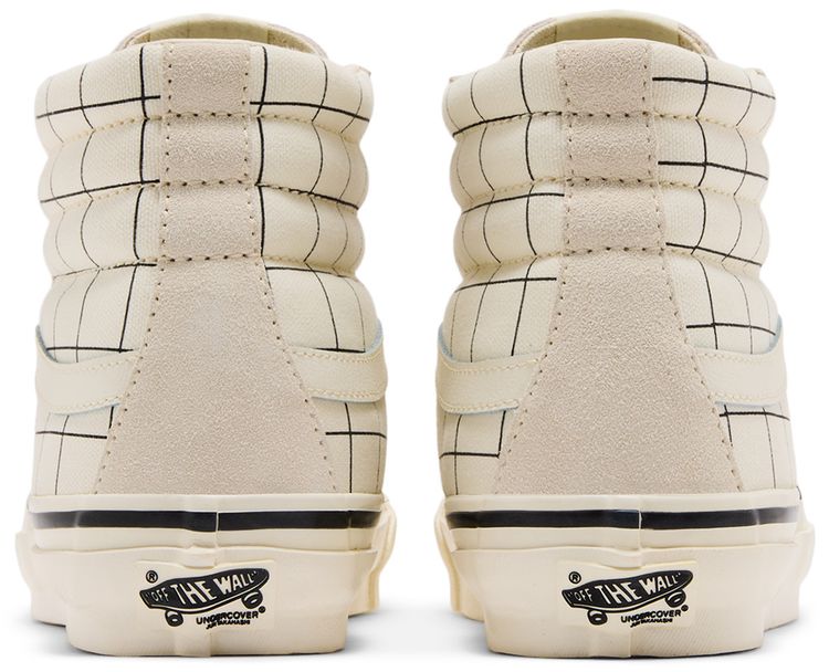 Undercover x Vans Sk8 Hi White Black