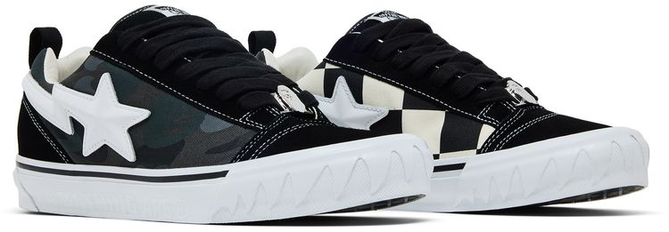 BAPE x Vans Premium Knu Skool Camo Black
