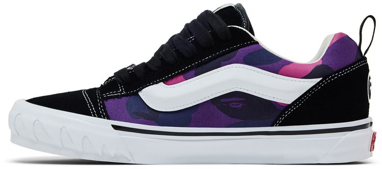 BAPE x Vans Premium Knu Skool Camo Green