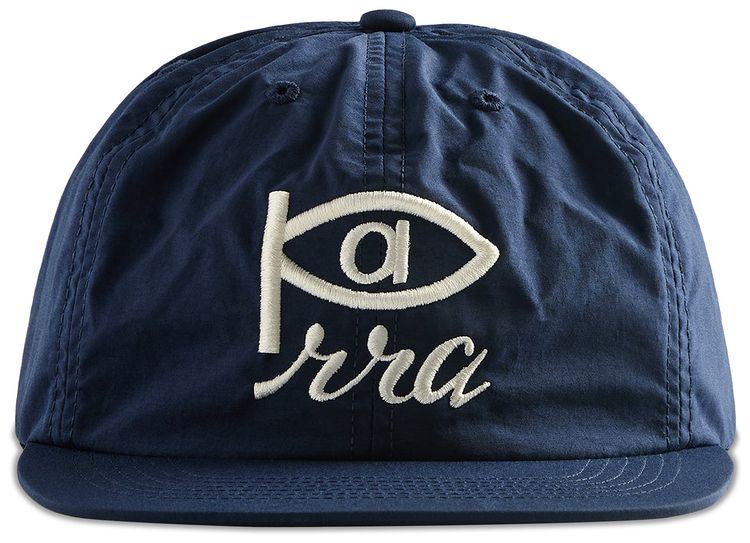 By Parra Weird Eye Logo 6 Panel Cap Blue