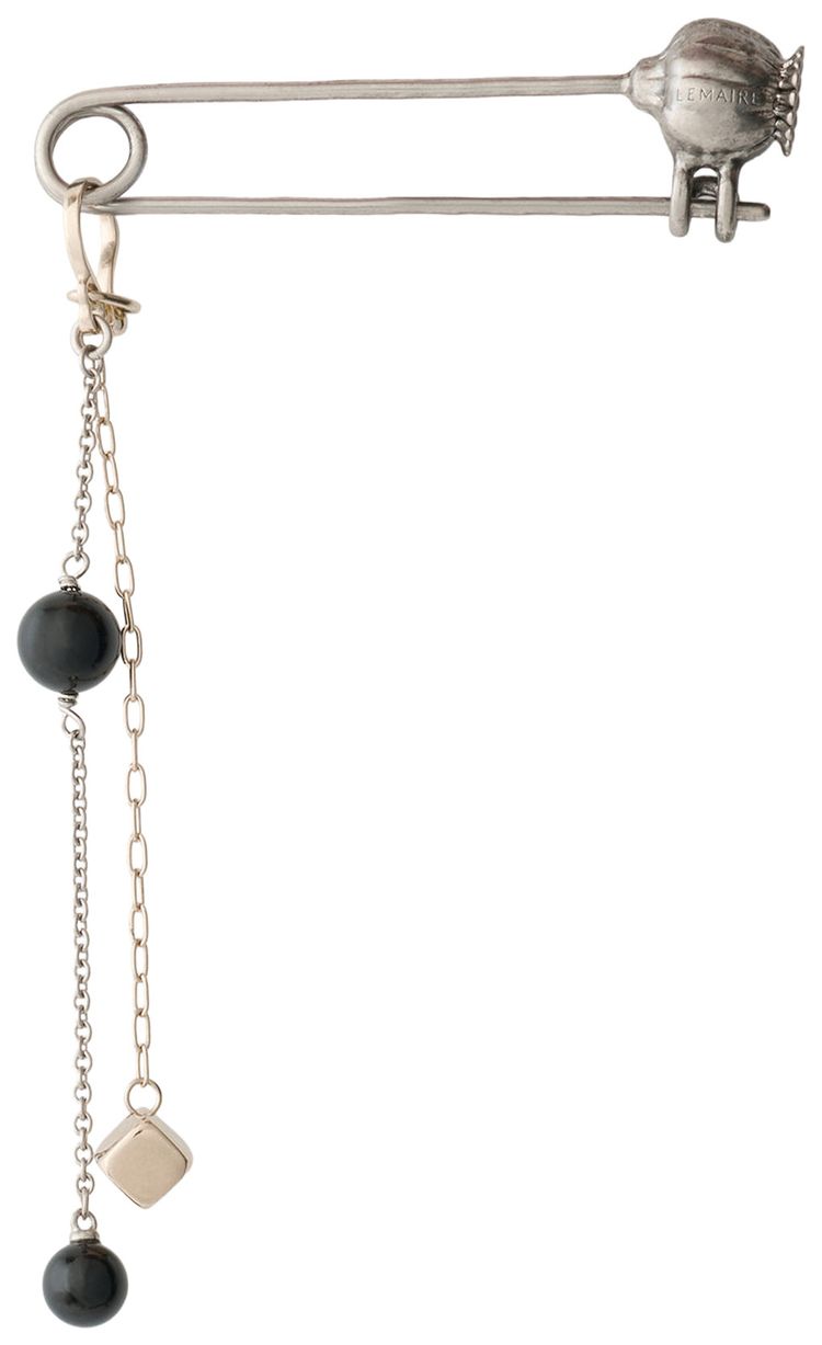 Lemaire Thistle Pin Bag Charm Multicolor