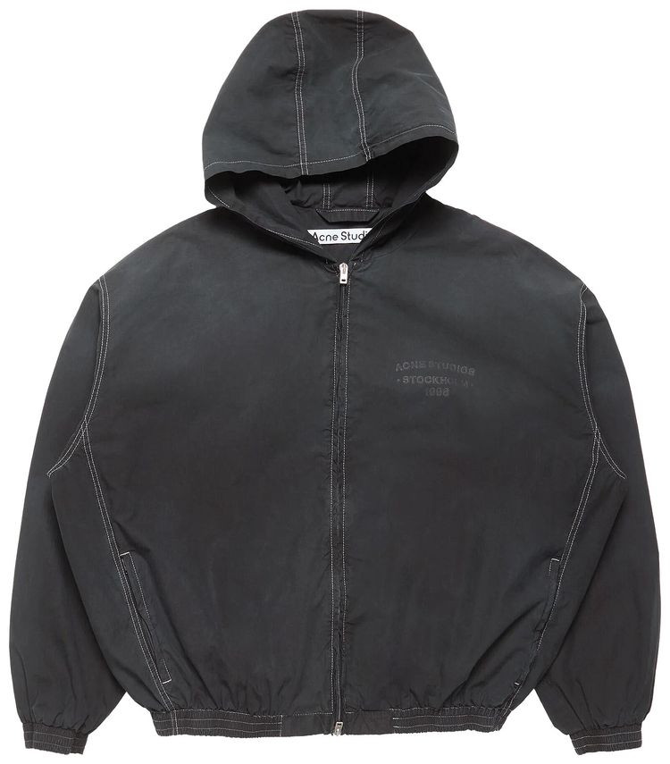 Acne Studios Hooded Jacket Black