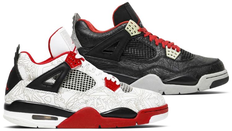 Air Jordan 4 Laser Pack