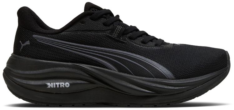 Puma Electrify Nitro 5 Big Kid Black Moody Gray