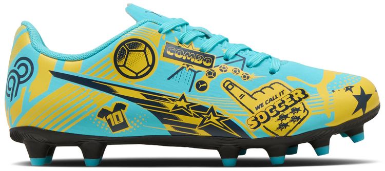 Christian Pulisic x Puma Ultra Legacy Big Kid Team Aqua Yellow