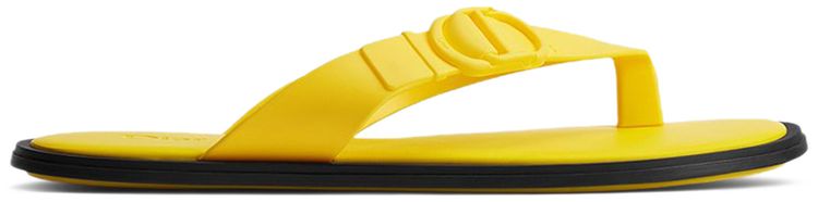 Dior Rivage Flip Flop Yellow